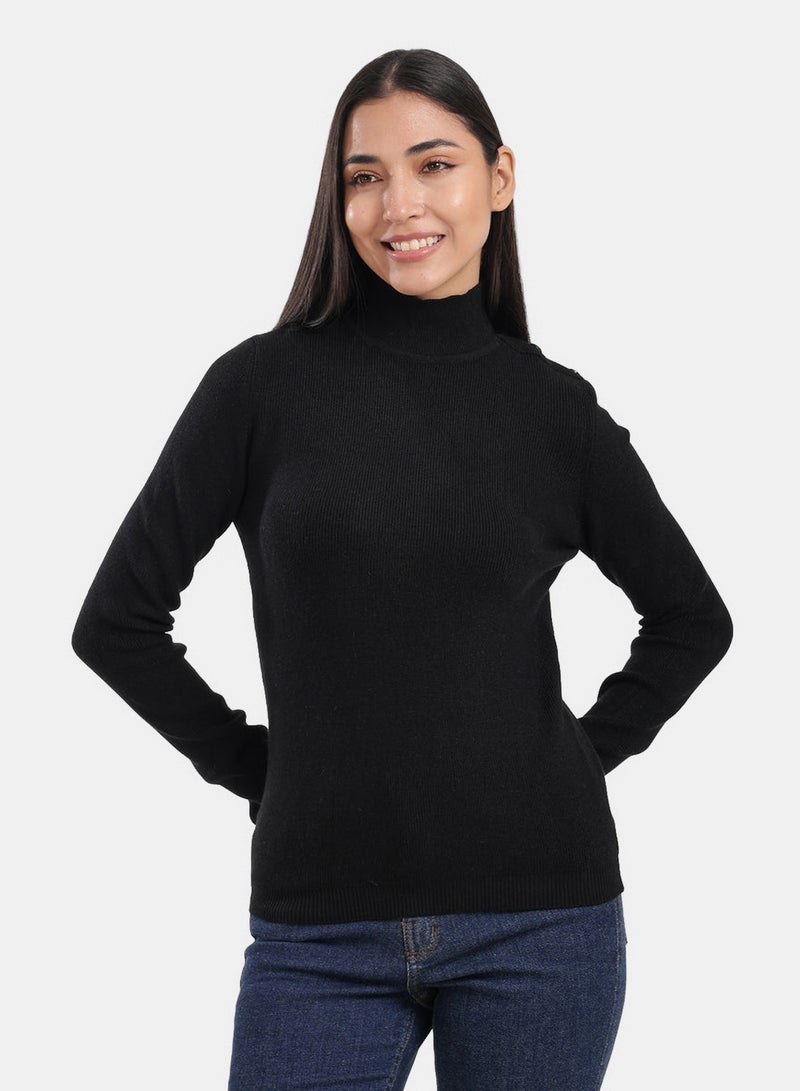 Carina High-Neck Pullover - Image 1
